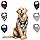 PRO BLAZES 100% Pure Cotton Dog Bandana - Pack of 2,4 & 6 Dog Bandanas - Dog Bandanas for Large Dogs - Washable Bandanas for Dogs - Pet Gift Accessories Bandana for Dogs - Cool Smart Dog Scarfs (L (Pack of 6))