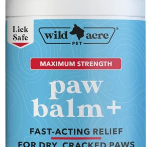 Wild Acre Dog Paw Balm 2.65oz - Paw Balm for Dogs in an Easy Stick Applicator - Dog Paw Protector for Dry, Cracked Paws