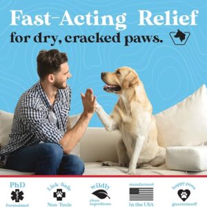 Wild Acre Dog Paw Balm 2.65oz - Paw Balm for Dogs in an Easy Stick Applicator - Dog Paw Protector for Dry, Cracked Paws - Image 4