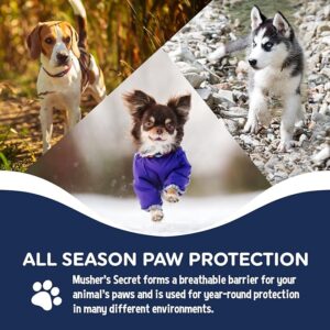 Mushers Secret Dog Paw Wax (2.1 Oz): All Season Pet Paw Protection Against Heat, Hot Pavement, Sand, Dirt, Snow - Great for Dogs on Trails and Walks! - Image 4