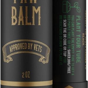 S?ker Dog Paw Balm | Veterinarian-Approved Paw Moisturizer for Dry, Cracked, and Rough Paws | Handmade in Canada | Heals, Repairs, and Protect Dog Paws Naturally