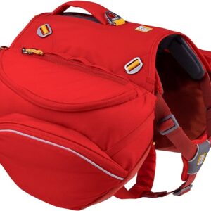 RUFFWEAR, Palisades Dog Backpack, Multi-Day Hiking Pack with Saddlebags and Hydration Bladders