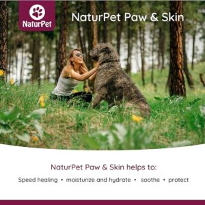 Naturpet Paw & Skin | 100% Natural Healing Cream for Dog Paws | 2 oz | For Cracked & Brittle Paws | Wound Care - Image 3
