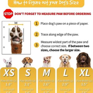 DOK TigerToes Premium Non-Slip Dog Socks for Hardwood Floors - Extra-Thick Grip That Works Even When Twisted - Prevents Licking, Slipping, and Great for Dog Paw Protection - Size Large - Image 6
