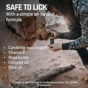 S?ker Dog Paw Balm | Veterinarian-Approved Paw Moisturizer for Dry, Cracked, and Rough Paws | Handmade in Canada | Heals, Repairs, and Protect Dog Paws Naturally - Image 5